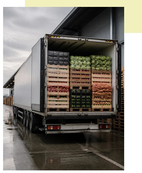 Перевозка плодоовощной продукции в Элисту по цене от 5178 р. | Агросервис-Элс