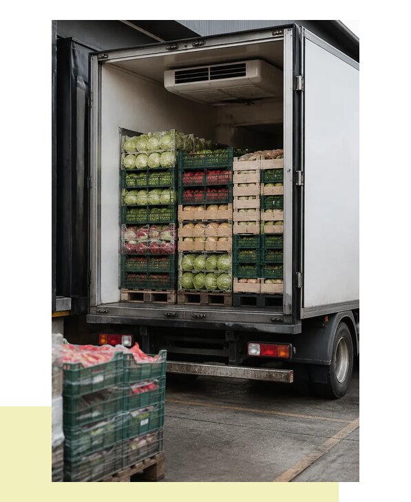 Перевозка плодоовощной продукции оптом напрямую в Элисту
