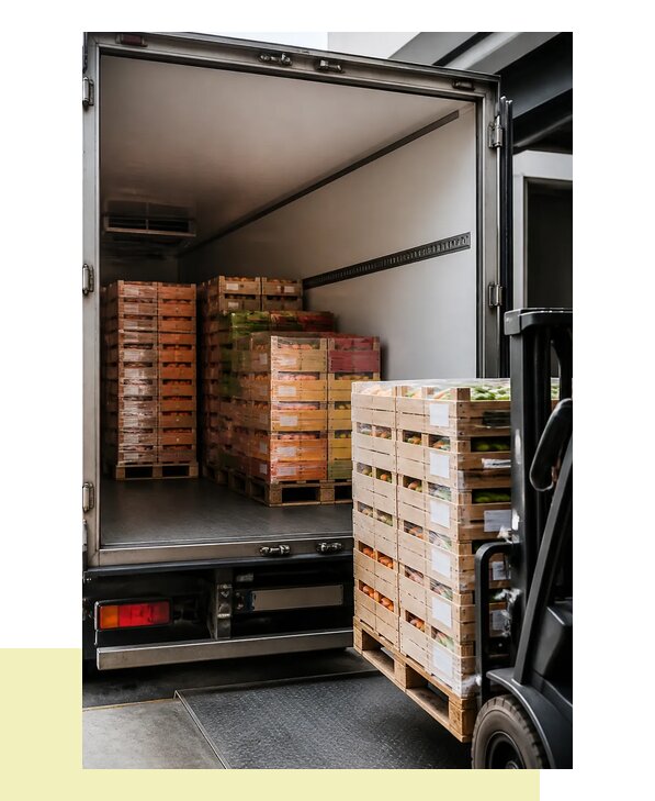 Перевозка сельхозпродукции на паллетах с доставкой в Элисту